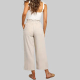 Yamira - Udobne hlače od lanenog platna