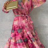 Luísa | Zavodnjačka haljina s cvjetnim uzorkom i romantičnim dodirom