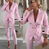 Maria | Ženski elegantni haljina s dvostrukim gumbima i uskim krojem