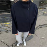 Elise | Luksuzni kratki kaput s dvostrukim zatvaranjem