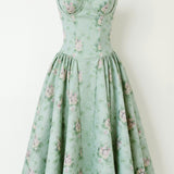 Odette Elegancia | Midi haljina s strukturiranim korsetom