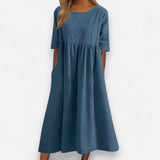 Minea | Prozrađena haljina od pamuka