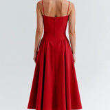 Odette Elegancia | Midi haljina s strukturiranim korsetom