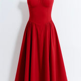 Odette Elegancia | Midi haljina s strukturiranim korsetom