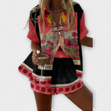 Clara| Set od lanenog ružičastog mekog s premium udobnošću