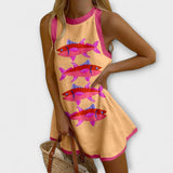 Célia | Premium mini suknja Anavée s uzorkom sardina