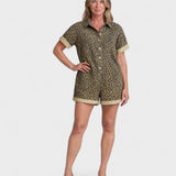 Nikki | Ležerna haljina-košulja s divljim detaljima