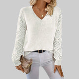 Le clair | Neformalna pamučna majica s V-izrezom