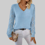 Le clair | Neformalna pamučna majica s V-izrezom