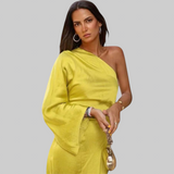 Mariosa – Maxivjenčanica s jednim ramenom