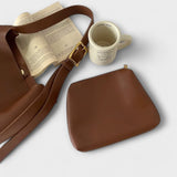 Lora | Elegantan kožni torbica preko ramena