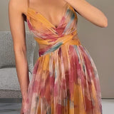 Madeline | Duga haljina s cvjetnim uzorkom za opuštenu eleganciju