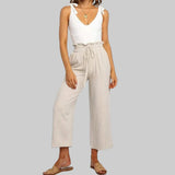 Yamira - Udobne hlače od lanenog platna