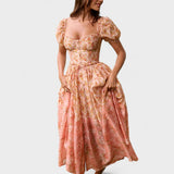 Cvjetna haljina Valentina Coral