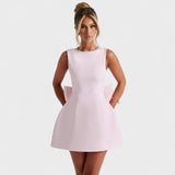 Carrie | Mini haljina s bisernom trakom