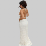 Edmea – Elegantna maxi haljina s naramenicama