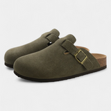 Aubree | Muške i ženske mokasinke od velura s podesivom kopčom