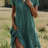 Ana Bela | Svjetlucava midi haljina s raznovrsnim i ženstvenim stilom