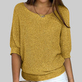 Luigia - Elegantna pleteni izvijeni džersej