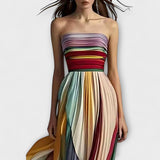 Federica – Duga plisirana haljina