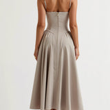 Odette Elegancia | Midi haljina s strukturiranim korsetom