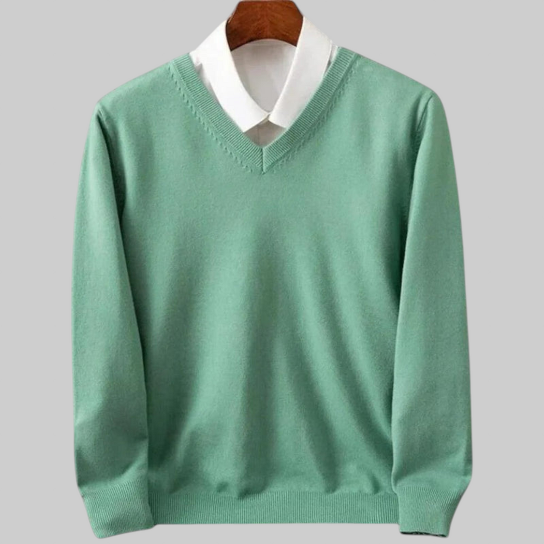 Francisco - Kašmirska bluza s klasičnim ovratnikom