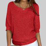 Luigia - Elegantna pleteni izvijeni džersej