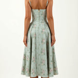 Odette Elegancia | Midi haljina s strukturiranim korsetom