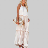 LANDRY | Bezrukavna haljina s elegantnim volanima