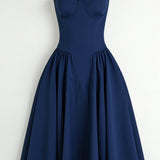 Odette Elegancia | Midi haljina s strukturiranim korsetom