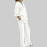 Enza | Komplet od lanenog platna