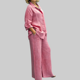 Enza | Komplet od lanenog platna