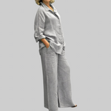 Enza | Komplet od lanenog platna