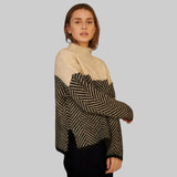 Paulina - Džemper s visokim ovratom