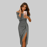 Ottavia – Elegantna haljina s prorezom