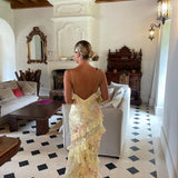 Julieta | Dugačka haljina s volanima – Šarmantna i romantična