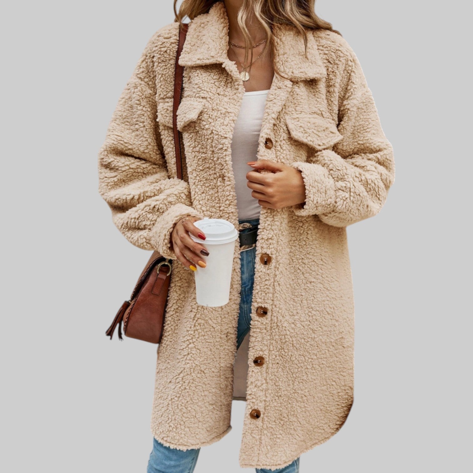 Savannah - Udobni teddy kaput