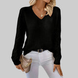 Le clair | Neformalna pamučna majica s V-izrezom