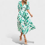 Clara – Elegantni cvjetni midi haljina