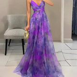 Madeline | Duga haljina s cvjetnim uzorkom za opuštenu eleganciju