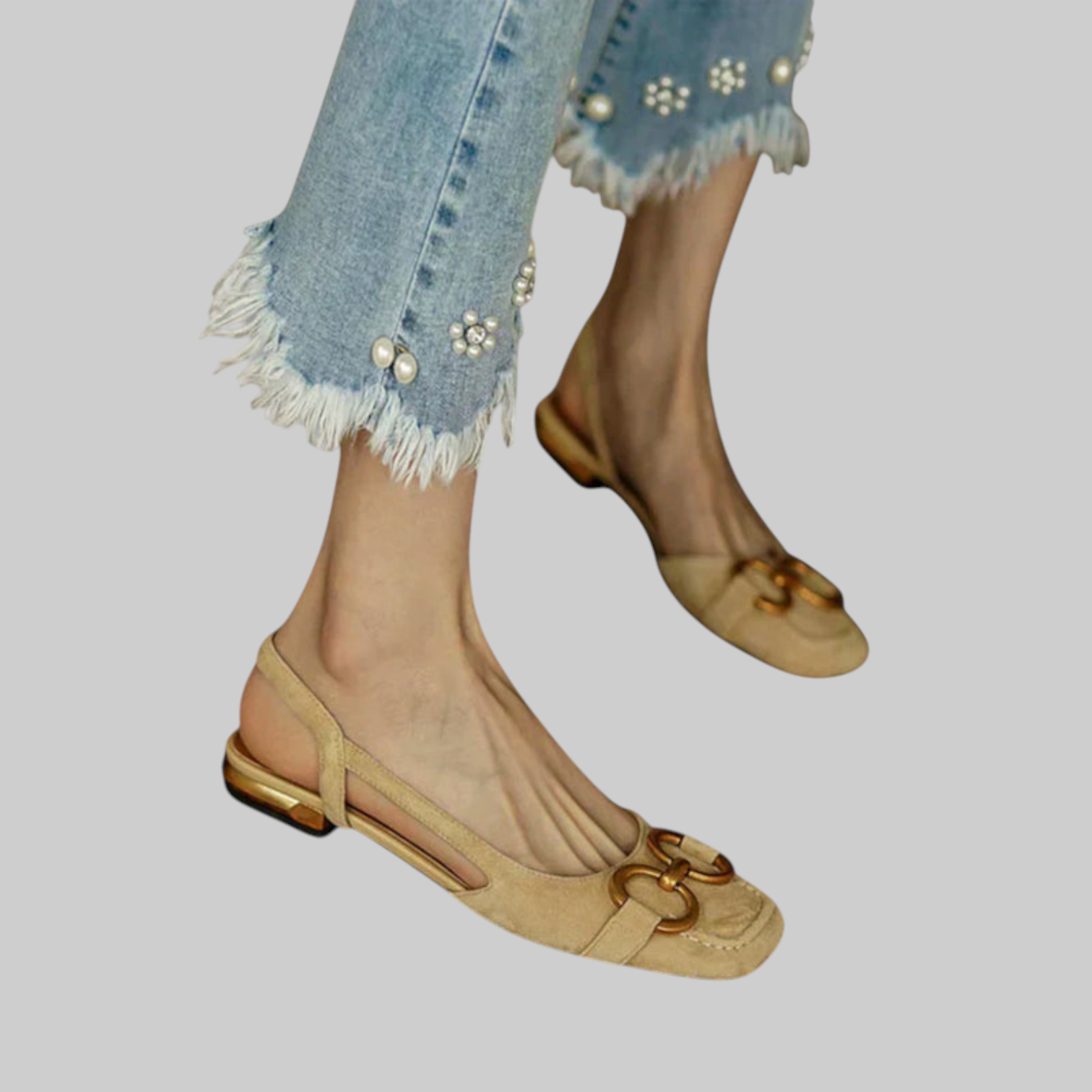 Natalina – Sandale sa remenom na pete