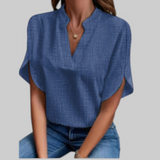 Carla | Luksuzna košulja s V-izrezom