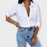 Jessica - Ležerna bluza s V-izrezom