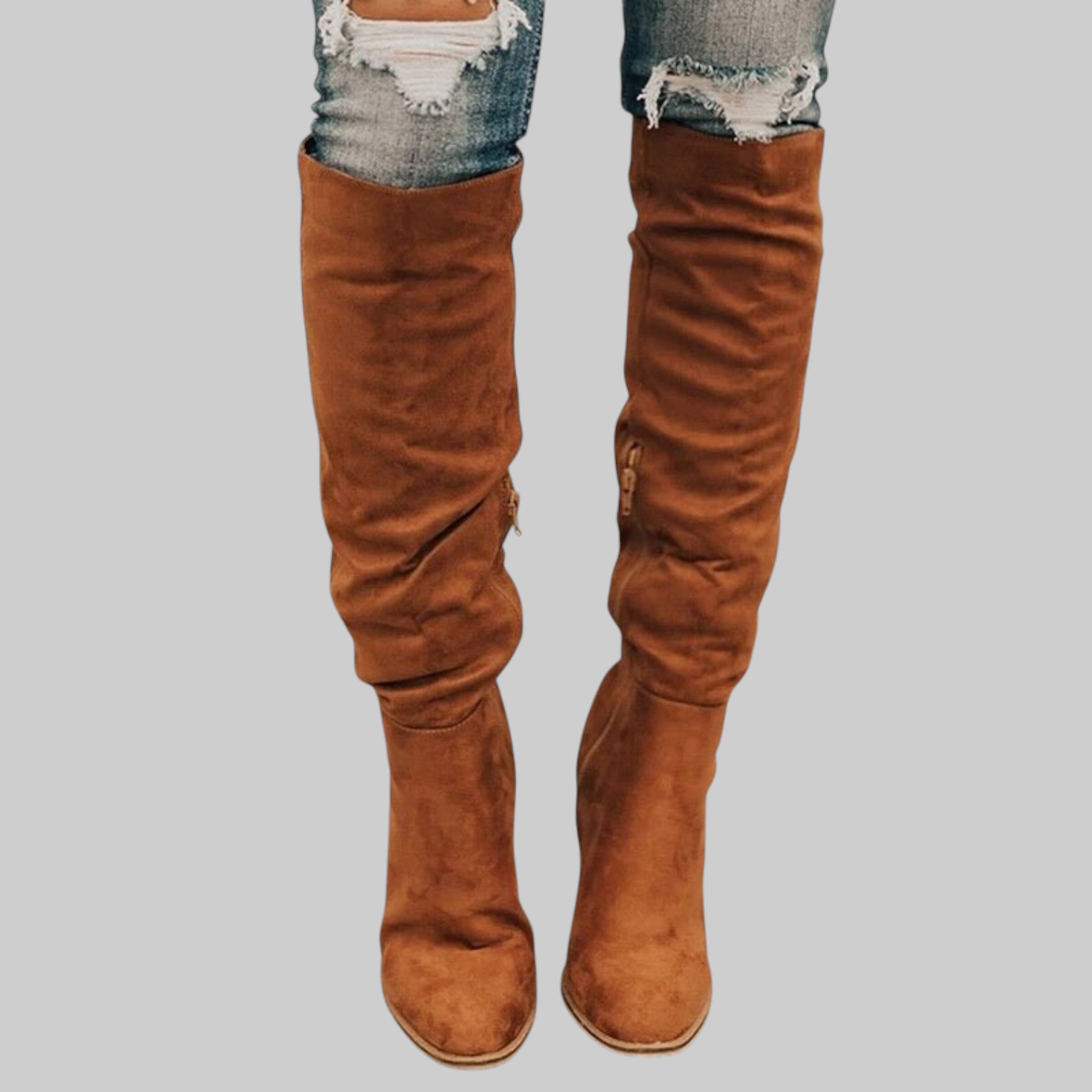 Alexane | Dugačke čizme od antilopa Alexane