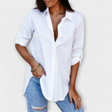 Jessica - Ležerna bluza s V-izrezom