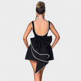 Carrie | Mini haljina s bisernom trakom