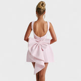 Carrie | Mini haljina s bisernom trakom