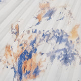 Jessie | Elegantni cvjetni svečani haljina u plavoj i bijeloj