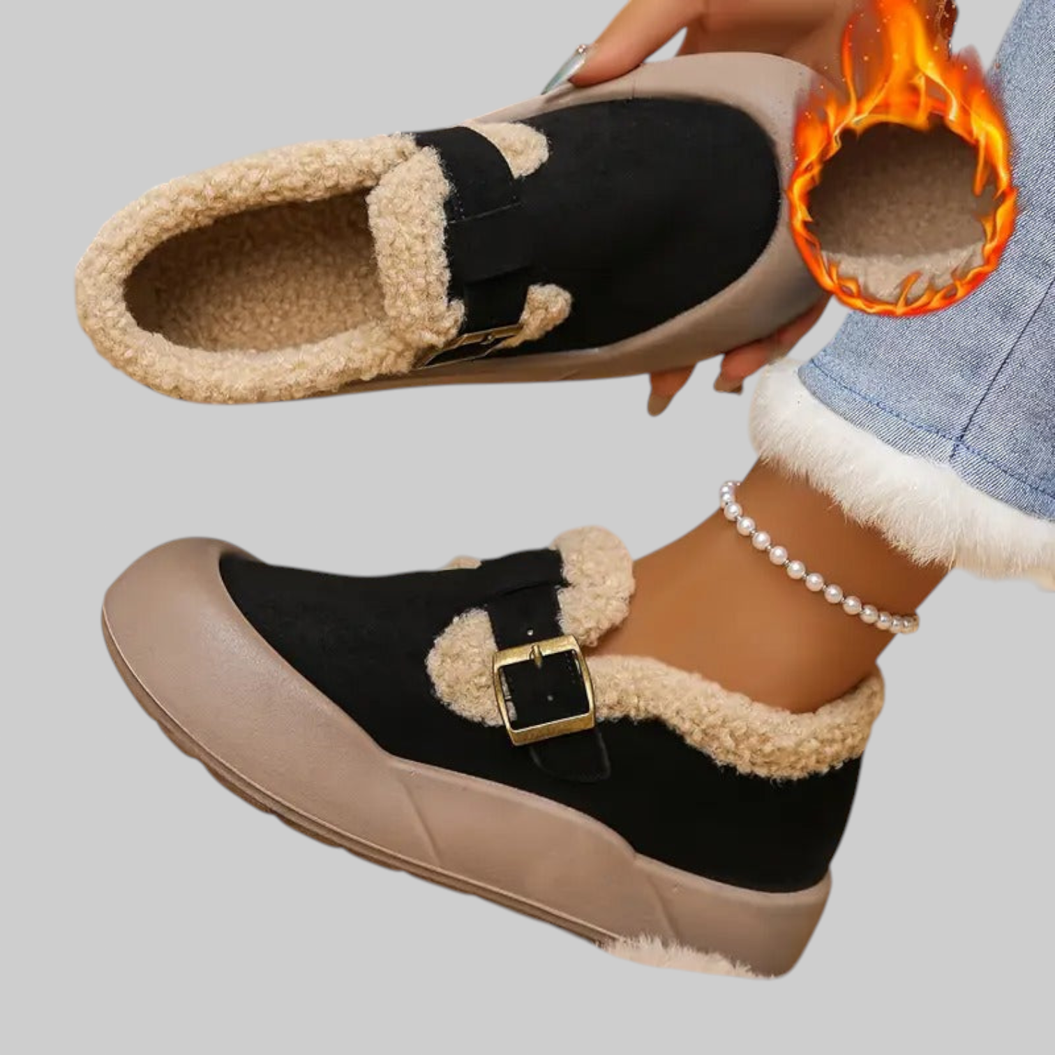 Flissia | Udobne cipele s flis podstavom