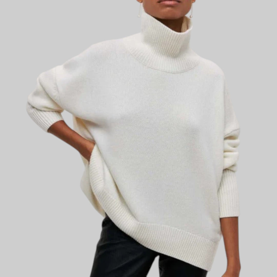 Amélie - Oversize pamučna majica s okruglim izrezom prema dolje